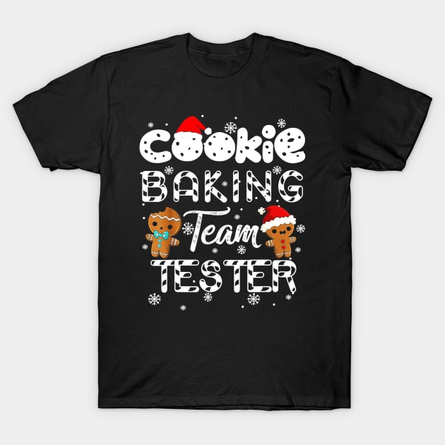 christmas cookie baking team tester T-Shirt by Levandotxi
